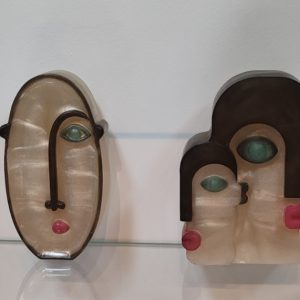 Επιτραπέζια διακοσμητικά "Abstract Faces"