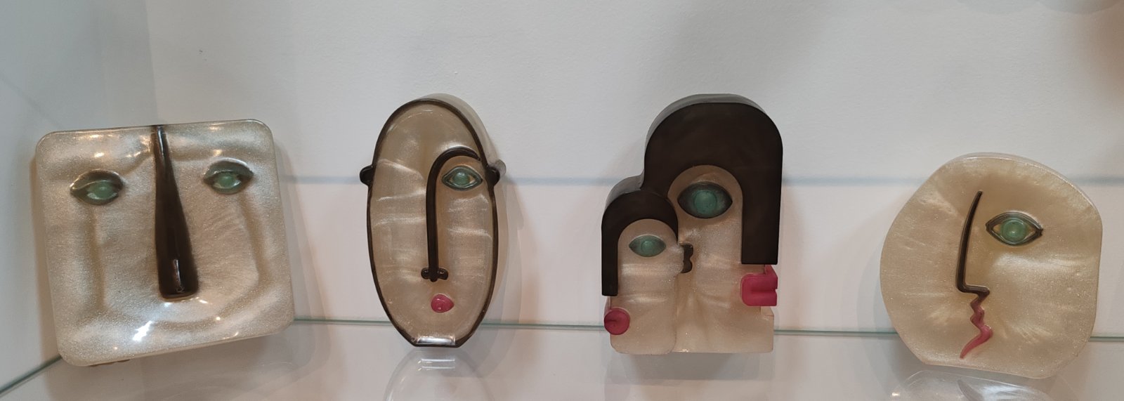 Επιτραπέζια διακοσμητικά "Abstract Faces"